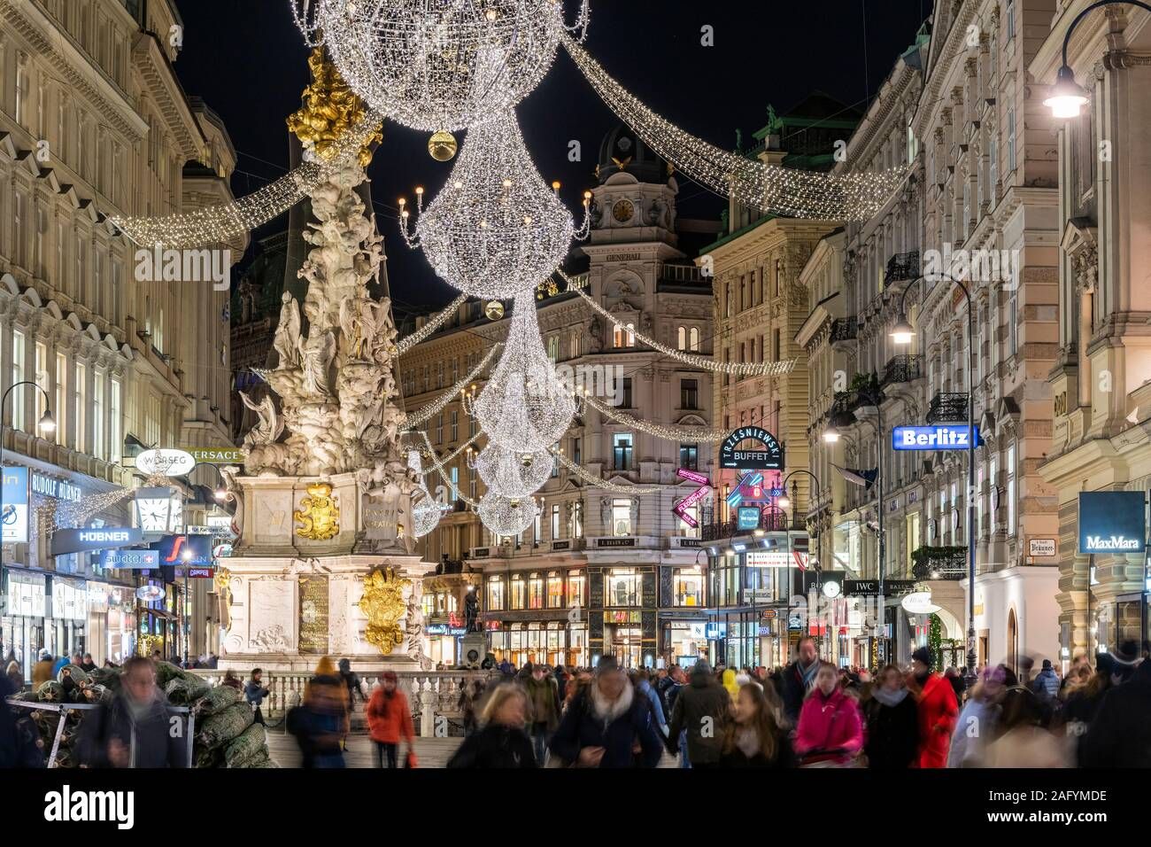 Vienna Christmas Market Lights